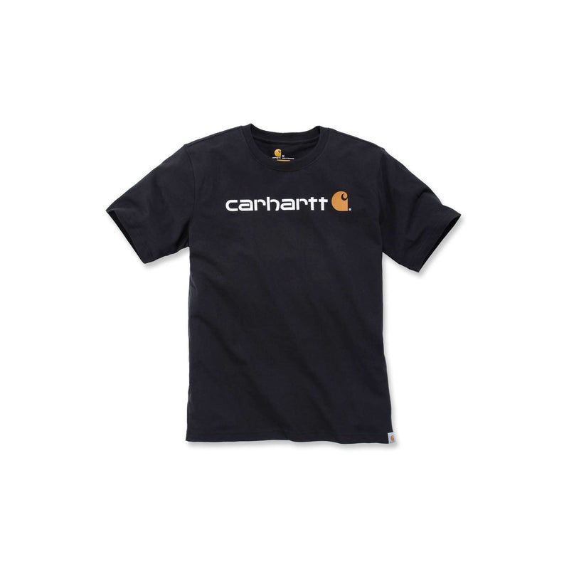 Load image into Gallery viewer, Carhartt Men&#39;s Logo Graphic T-shirt Black 103361-001
