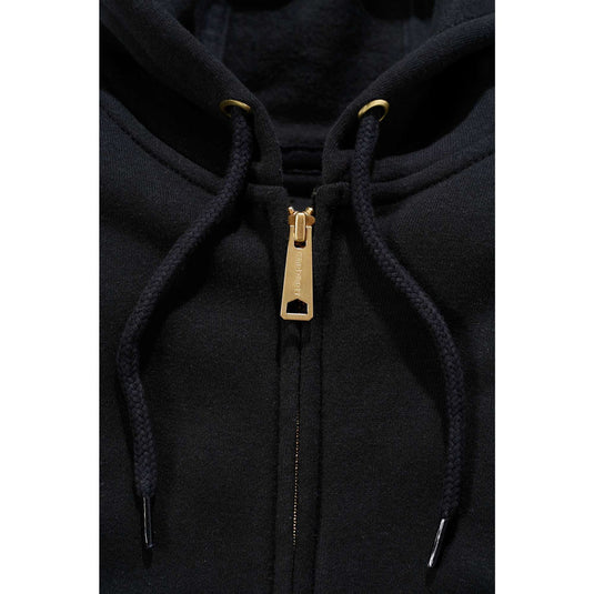 Carhartt Men's Loose Fit Full-Zip Hoodie Black K122-BLK