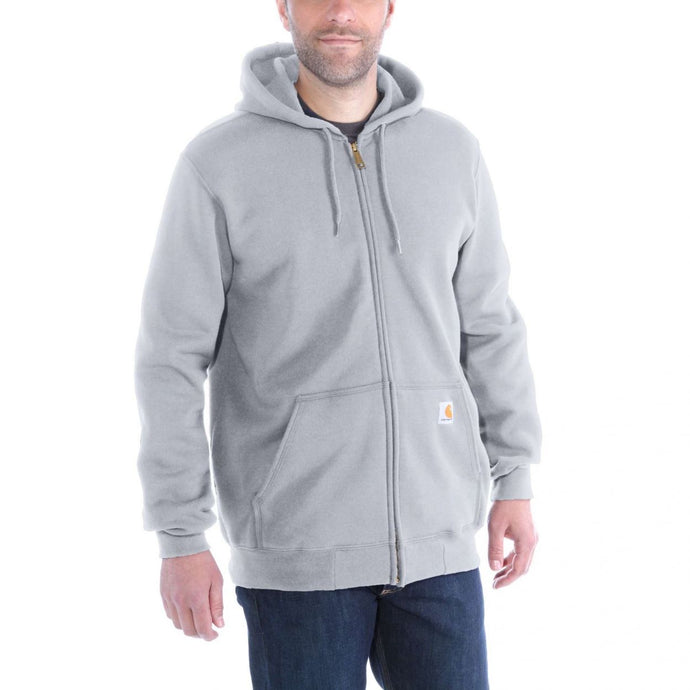 Carhartt Men's Loose Fit Full-Zip Hoodie Heather Gray K122-HGY