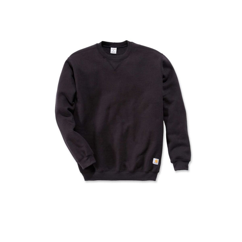 Load image into Gallery viewer, Carhartt Men&#39;s Loose Fit Midweight Crewneck Sweatshirt Black K124-BLK
