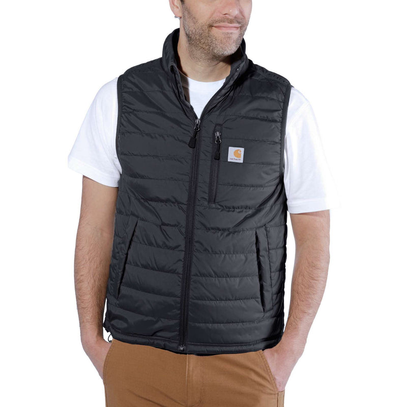 Load image into Gallery viewer, Carhartt Men&#39;s Rain Defender® Relaxed Fit Lightweight Insulated Vest Black 102286-001
