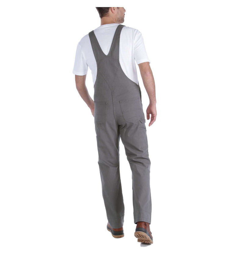 Load image into Gallery viewer, Carhartt Men&#39;s Rugged Flex Canvas Bib Overall Gravel 102987-039
