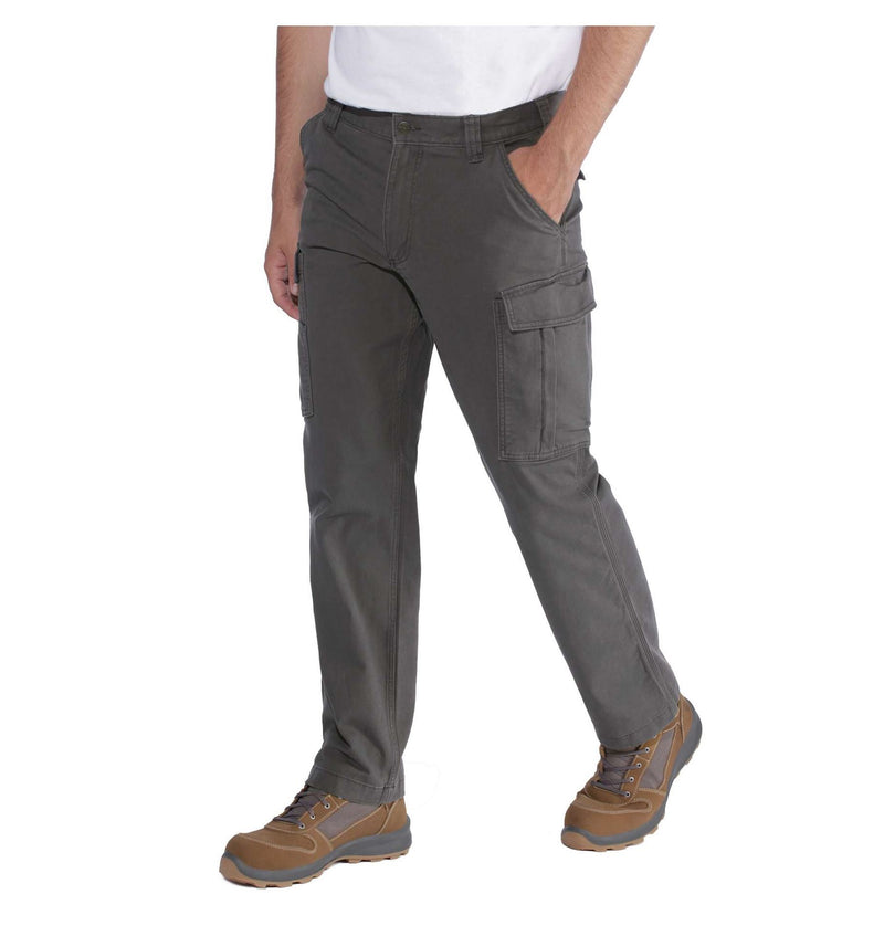 Load image into Gallery viewer, Carhartt Men&#39;s Rugged Flex Relaxed Fit Canvas Cargo Work Pants Shadow 103574-029
