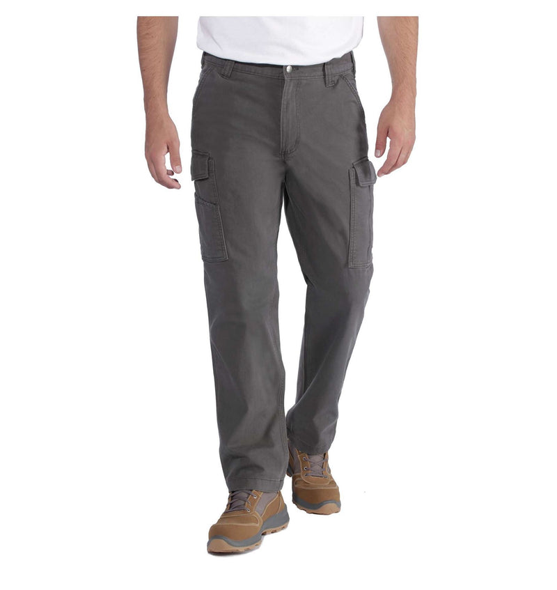 Load image into Gallery viewer, Carhartt Men&#39;s Rugged Flex Relaxed Fit Canvas Cargo Work Pants Shadow 103574-029
