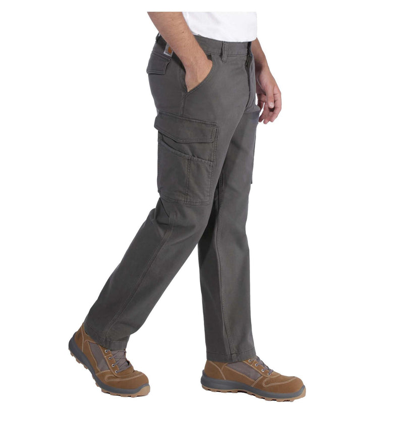 Load image into Gallery viewer, Carhartt Men&#39;s Rugged Flex Relaxed Fit Canvas Cargo Work Pants Shadow 103574-029
