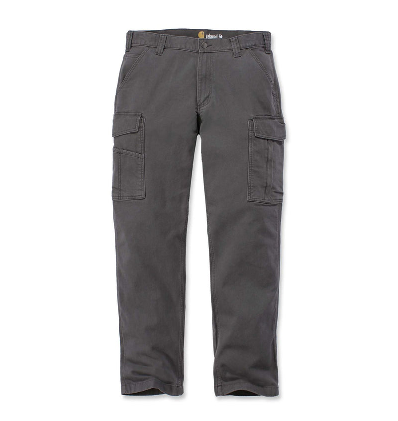 Load image into Gallery viewer, Carhartt Men&#39;s Rugged Flex Relaxed Fit Canvas Cargo Work Pants Shadow 103574-029
