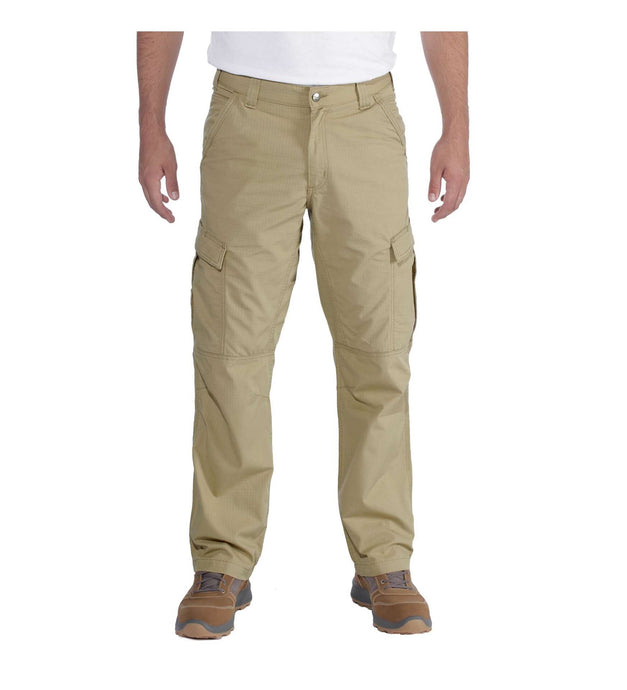 Carhartt Force Relaxed Fit Ripstop Cargo Work Pants Dark Khaki 104200-DKH