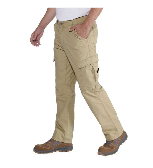 Carhartt Men's Force Relaxed Fit Ripstop Cargo Work Pants Dark Khaki 104200-DKH