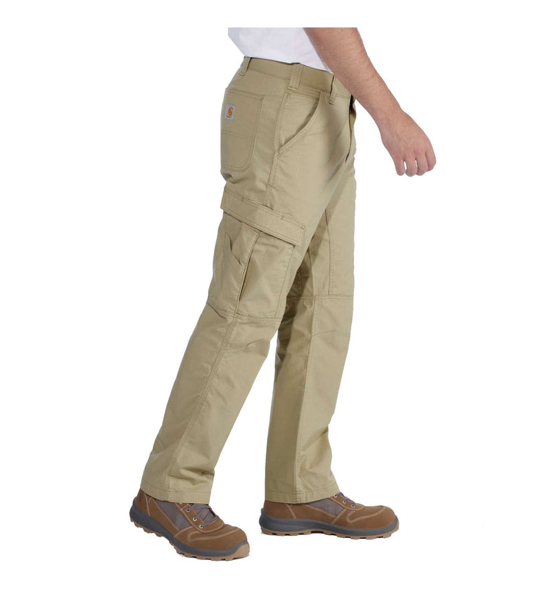 Load image into Gallery viewer, Carhartt Men&#39;s Force Relaxed Fit Ripstop Cargo Work Pants Dark Khaki 104200-DKH
