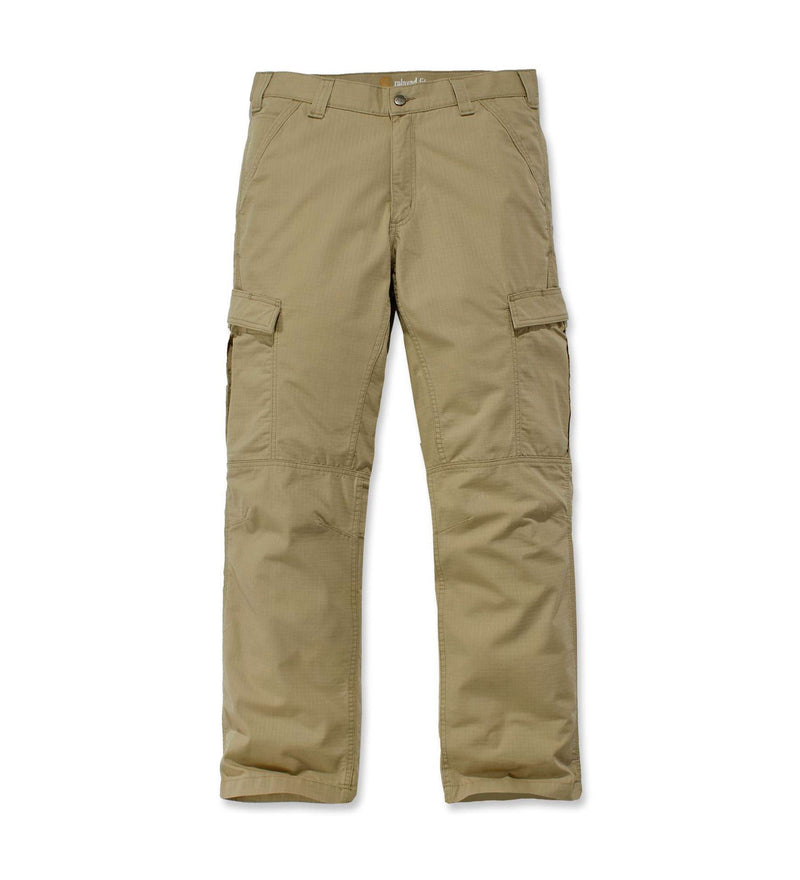 Load image into Gallery viewer, Carhartt Men&#39;s Force Relaxed Fit Ripstop Cargo Work Pants Dark Khaki 104200-DKH
