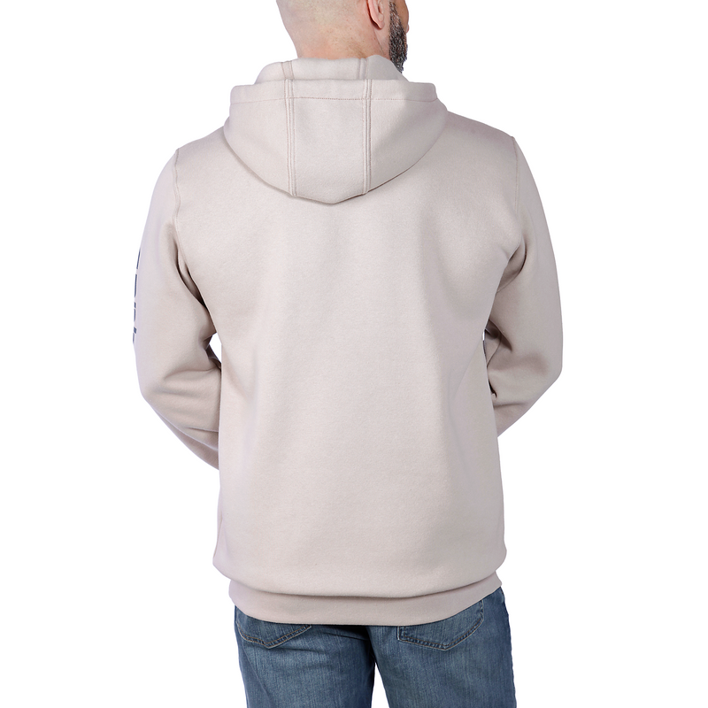 Load image into Gallery viewer, Carhartt Men&#39;s Loose Fit Midweight Logo Sleeve Graphic Sweatshirt Mink K288-V61
