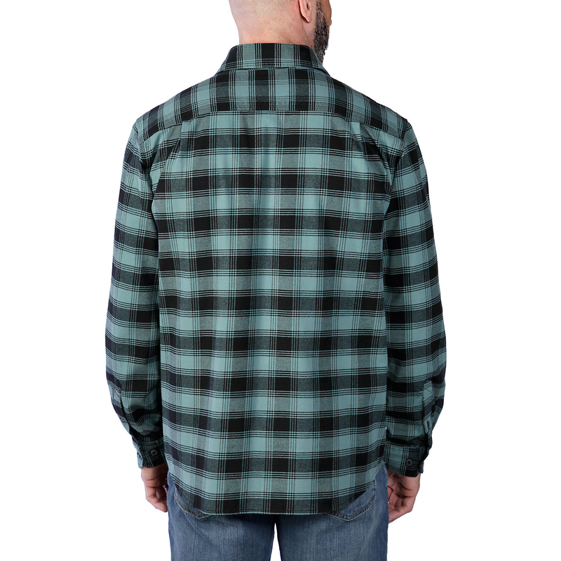 Load image into Gallery viewer, Carhartt Men&#39;s Rugged Flex Relaxed Fit Flannel Shirt Plaid 105945-GE0
