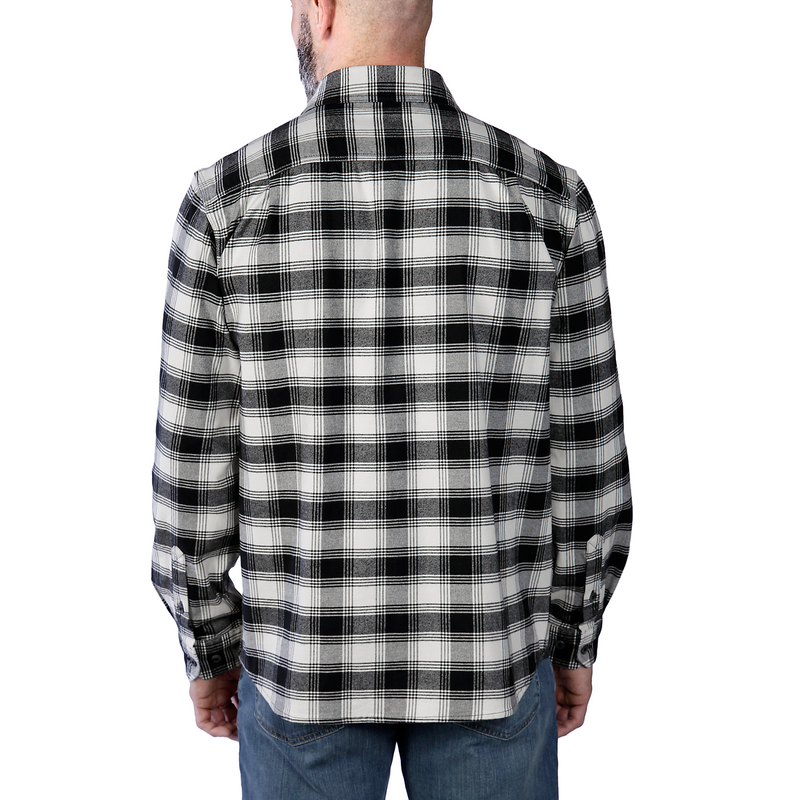 Load image into Gallery viewer, Carhartt Men&#39;s Rugged Flex Relaxed Fit Flannel Shirt Malt 105945-W03
