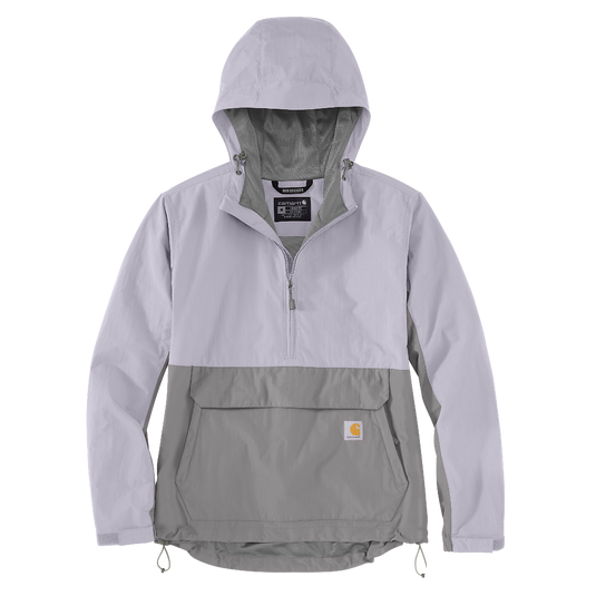 Carhartt Women's Rain Defender Packable Anorak Lilac Haze/Asphalt 105861-V70