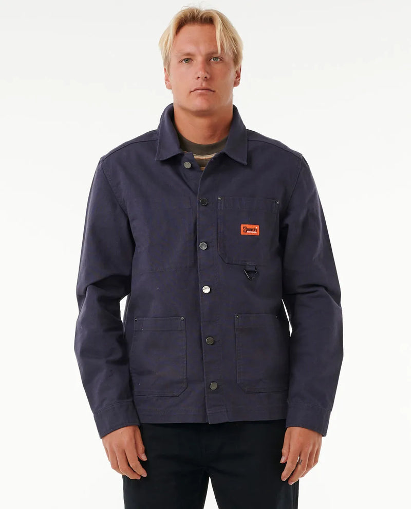 Load image into Gallery viewer, Rip Curl Men&#39;s Search Chore Jacket Purple Night 01NMJA-2132
