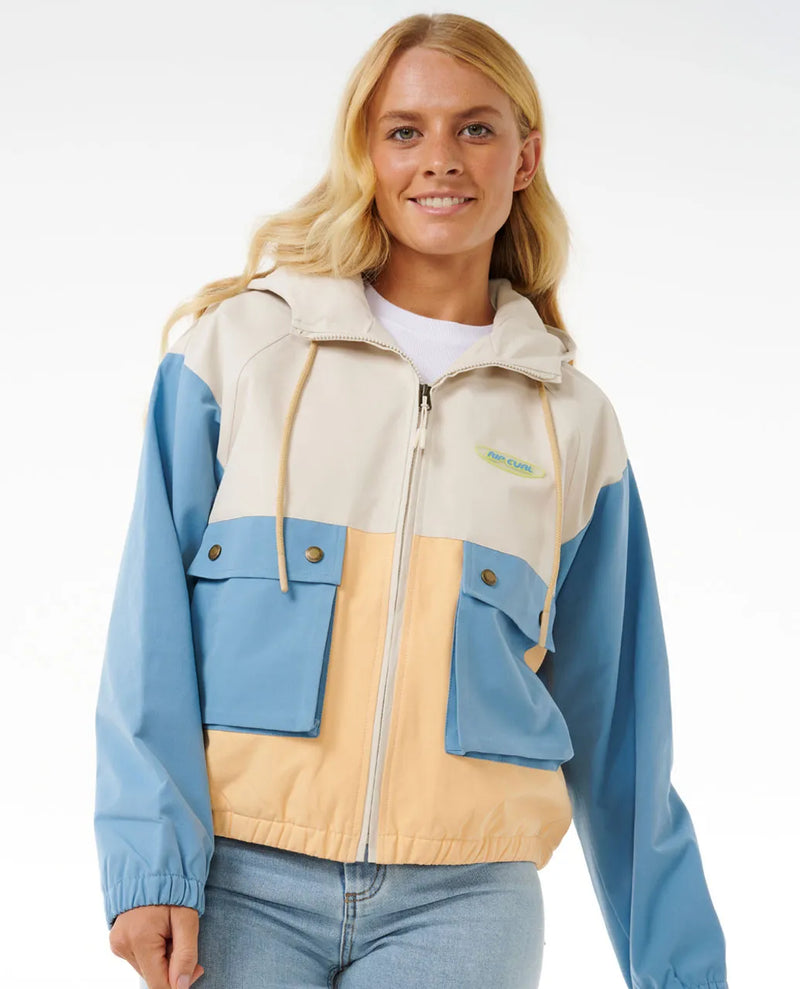 Load image into Gallery viewer, Rip Curl Women&#39;s Anti-Series Cropped Jacket Multico 02LWJA-3282
