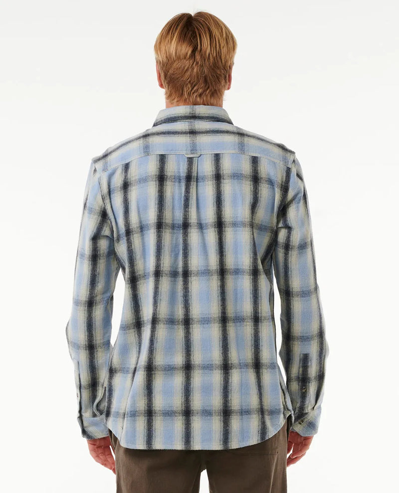 Load image into Gallery viewer, Rip Curl Men&#39;s Saltwater Culture Flannel Shirt Sparky Blue 03VMSH-8152
