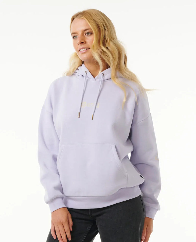 Load image into Gallery viewer, Rip Curl Women&#39;s Quest Heritage Hoodie Dusty Lilac 06VWFL-2152
