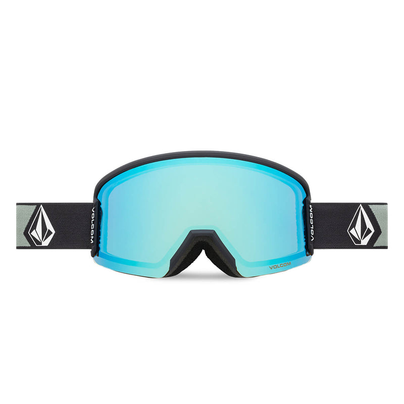 Load image into Gallery viewer, Volcom Unisex Garden 2 (+Bonus Lens) Goggles Agave Charcoal/Ice Chrome VG1024107_ICCH
