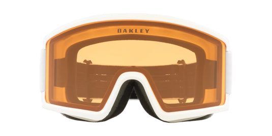 Oakley Unisex Target Line L Snow Goggles Persimmon/Matte White OO7120-06