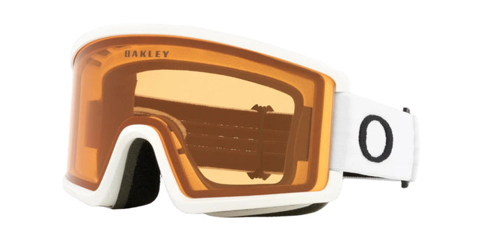 Oakley Unisex Target Line L Snow Goggles Persimmon/Matte White OO7120-06