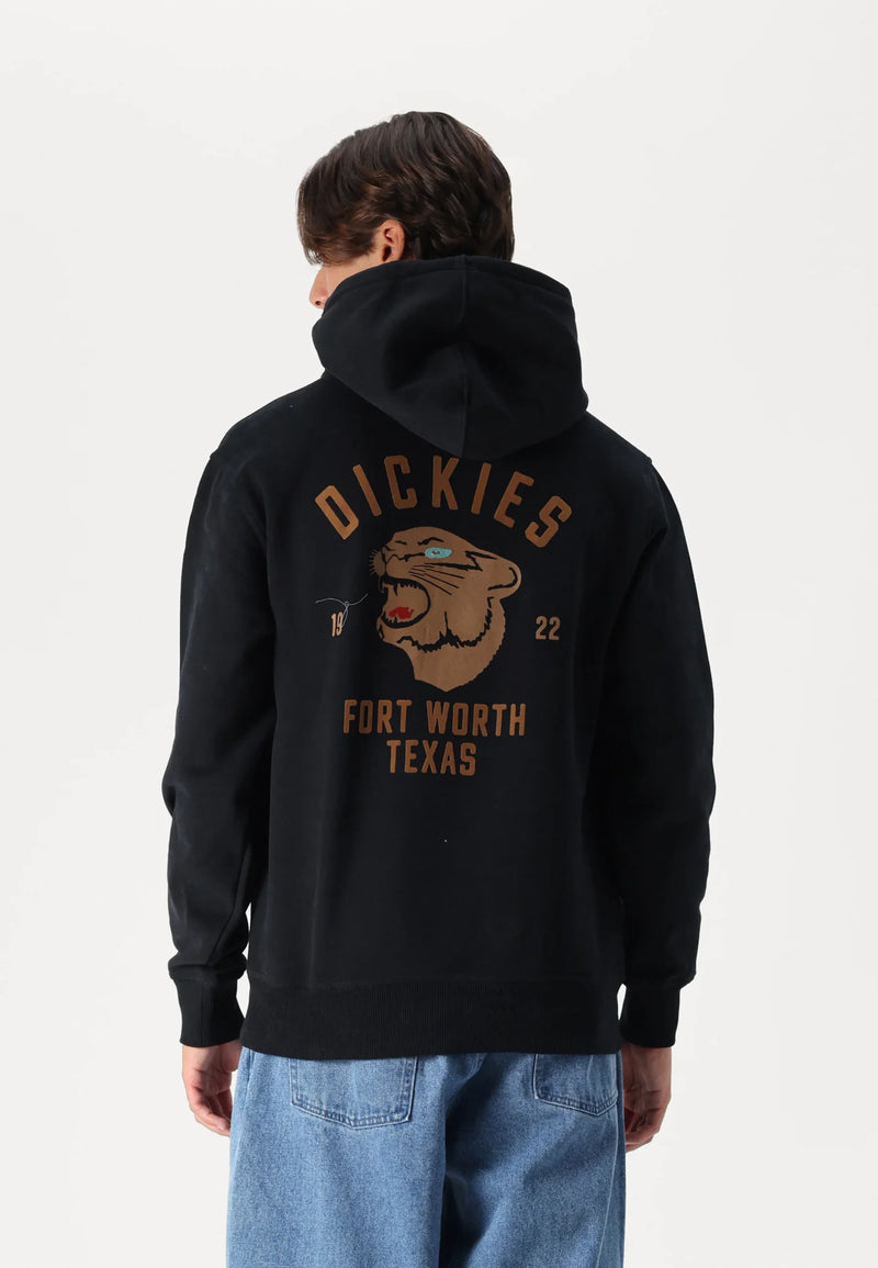 Load image into Gallery viewer, Dickies Men&#39;s Panther Hoodie Black DK0A87CIBLK
