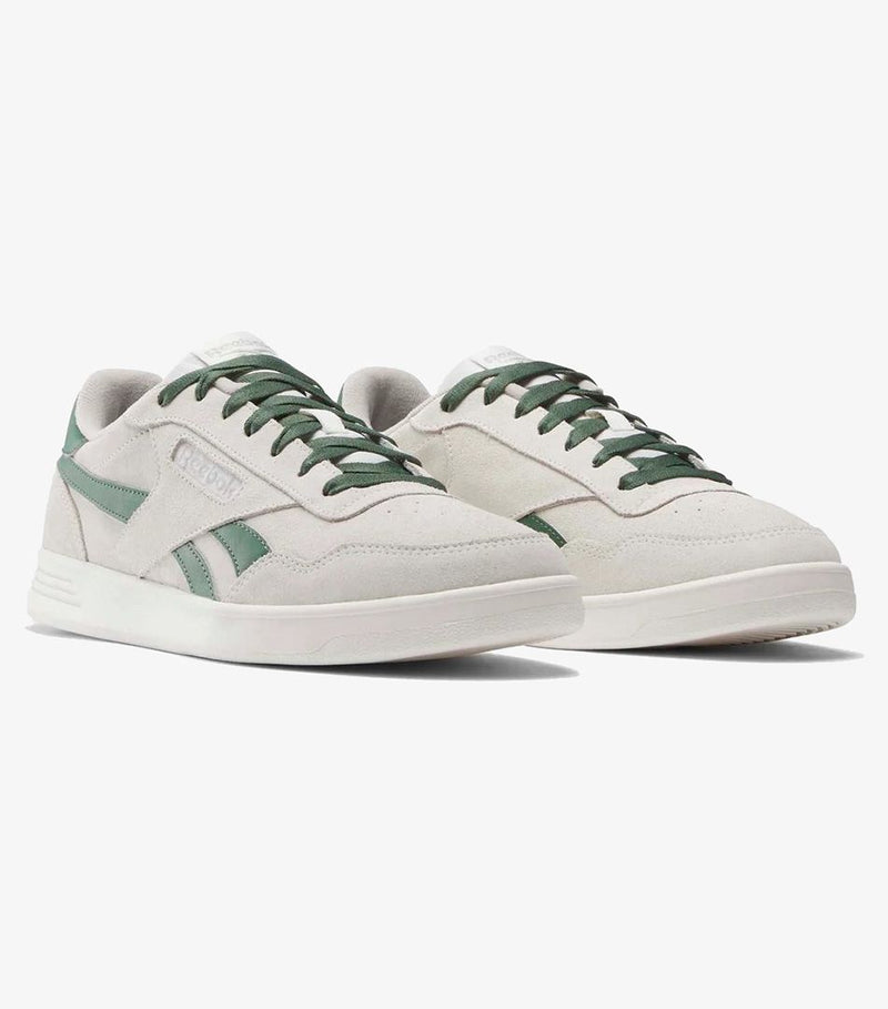 Load image into Gallery viewer, Reebok Unisex Court Advance Shoes Chalk/Chalk/Green 100202582
