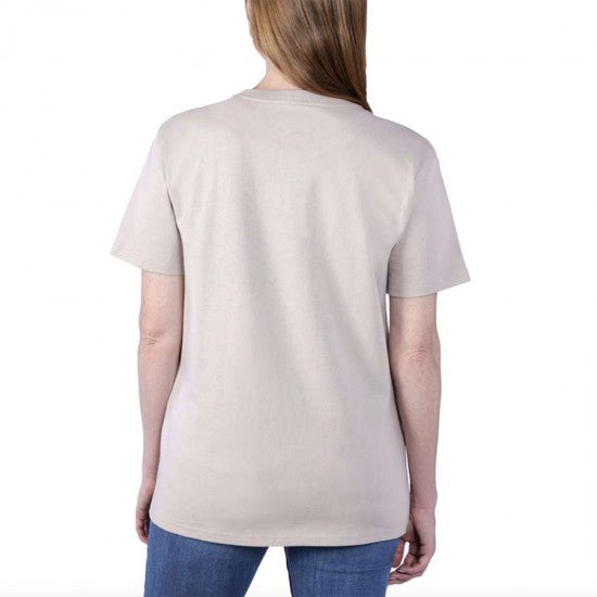 Load image into Gallery viewer, Carhartt Women&#39;s Loose Fit Heavyweight Pocket T-Shirt Mink 103067-V61
