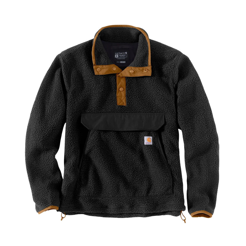 Load image into Gallery viewer, Carhartt Men&#39;s Relaxed Fit Fleece Pullover Black 104991-BLK
