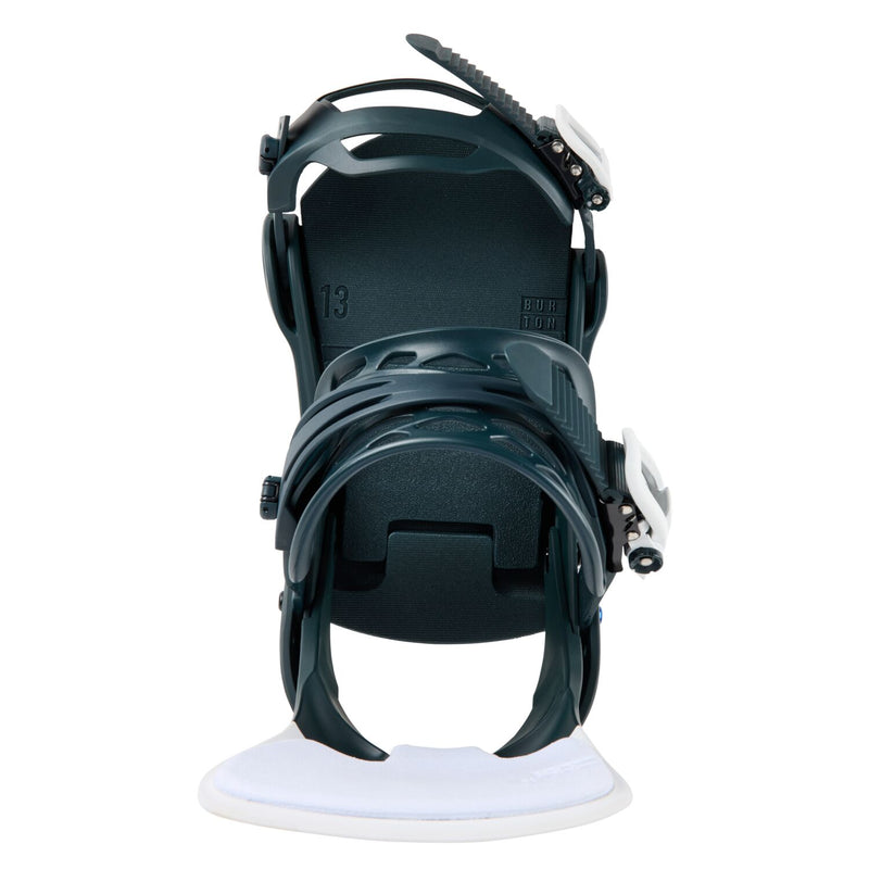 Load image into Gallery viewer, Burton Men&#39;s Cartel Re:Flex Snowboard Bindings Deep Emerald/White 10539111303
