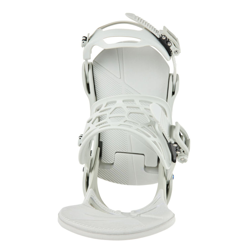 Load image into Gallery viewer, Burton Men&#39;s Mission Re:Flex Snowboard Bindings Gray Cloud 10546111021
