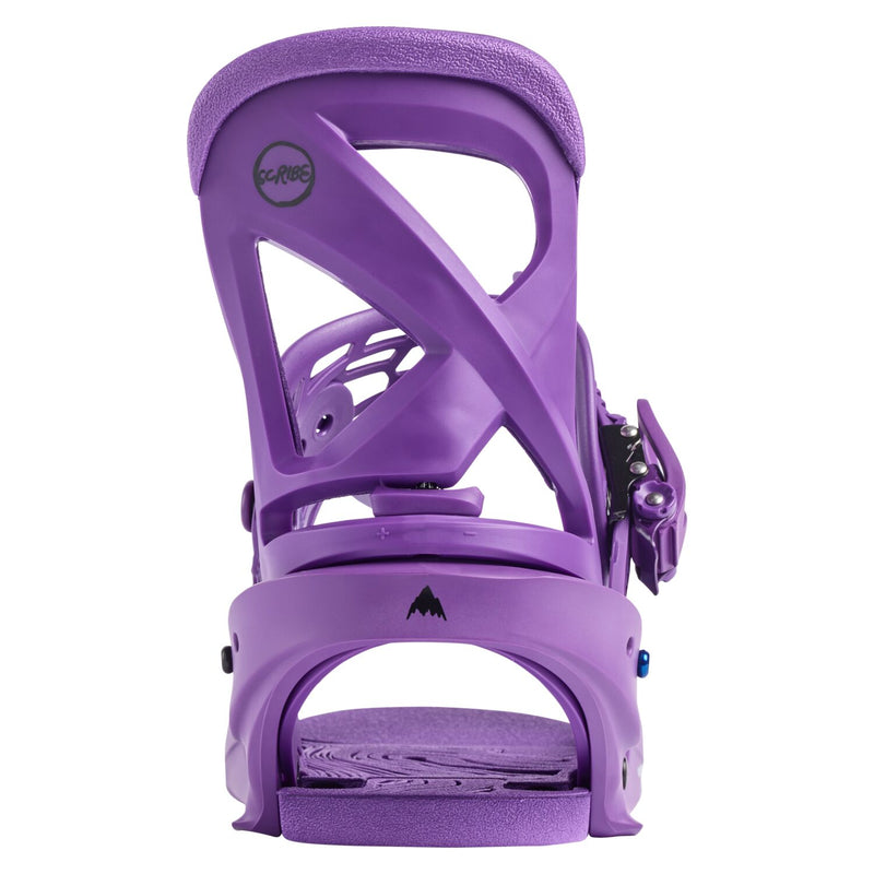 Load image into Gallery viewer, Burton Women&#39;s Scribe Re:Flex Snowboard Bindings Imperial Purple 10552111501
