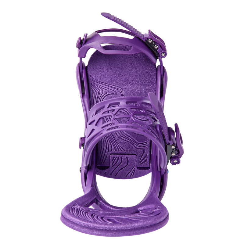 Load image into Gallery viewer, Burton Women&#39;s Scribe Re:Flex Snowboard Bindings Imperial Purple 10552111501
