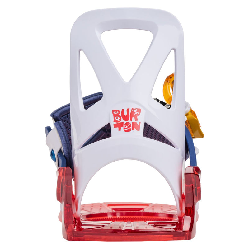 Load image into Gallery viewer, Burton Kids&#39; Grom Disc Snowboard Bindings Red/Multi 10577103600
