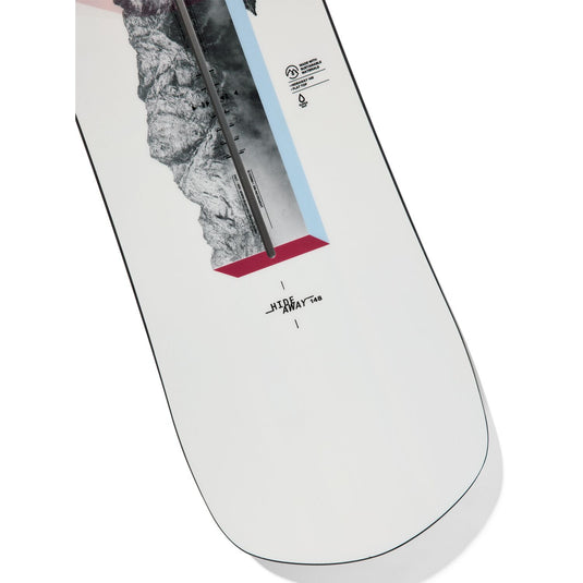 Burton Women's Hideaway Flat Top 144 Snowboard 10696109000144