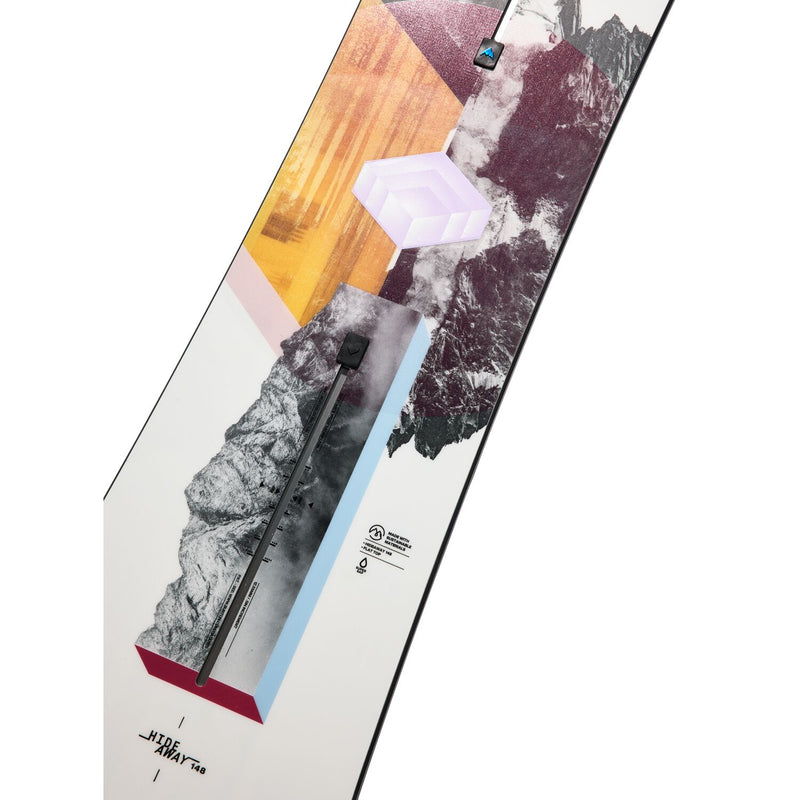 Load image into Gallery viewer, Burton Women&#39;s Hideaway Flat Top 144 Snowboard 10696109000144
