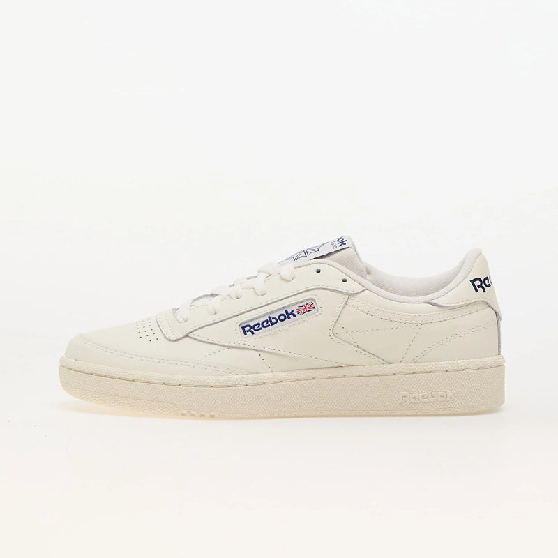 Load image into Gallery viewer, Reebok Men&#39;s Club C 85 Shoes Chalk/ Chalk/ Classic Cobalt 100024895
