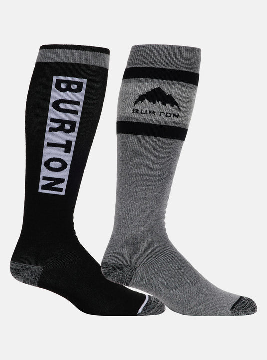 Burton Men's Weekend Midweight Socks (2 Pack) True Black 14926109001