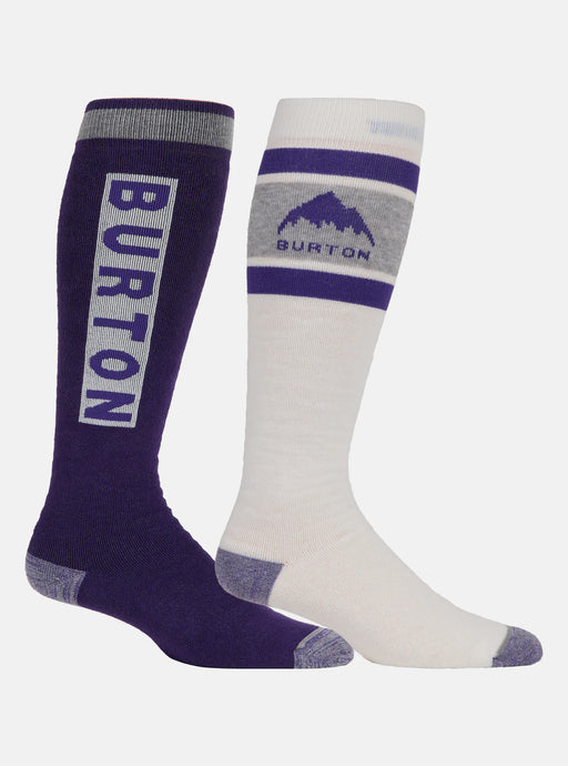 Burton Men's Weekend Midweight Socks (2 Pack) Imperial Purple 14926109501