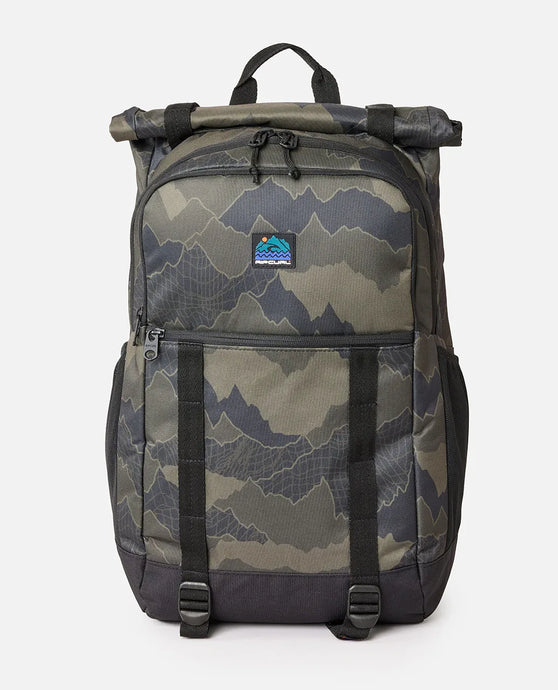 Rip Curl Men's Dawn Patrol 30L Search Backpack Black/Olive 159MBA-6696