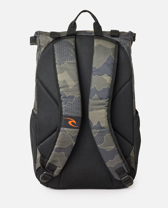 Rip Curl Men's Dawn Patrol 30L Search Backpack Black/Olive 159MBA-6696