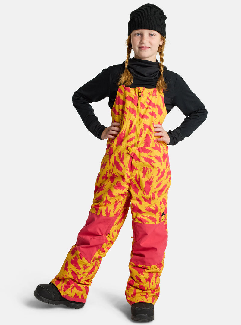 Load image into Gallery viewer, Burton Kids&#39; Skylar 2L Bib Pants Fur Goldenrod 17150108963
