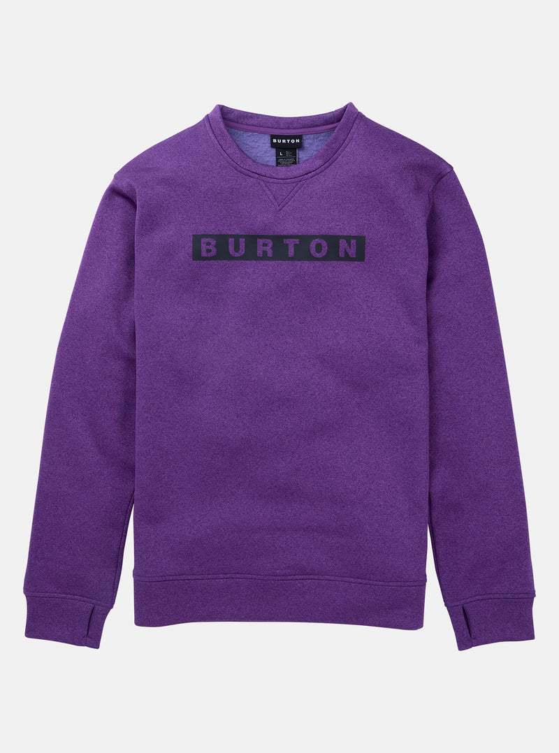 Load image into Gallery viewer, Burton Men&#39;s Burton Oak Crewneck Fleece Imperial Purple 17353116503
