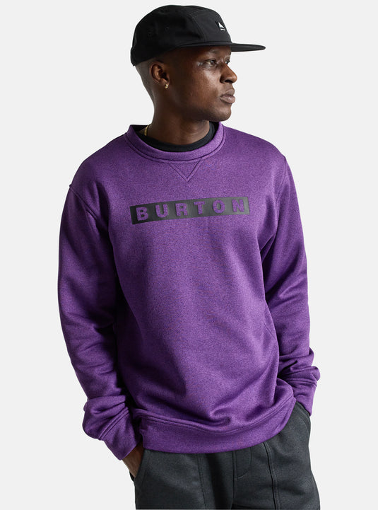 Burton Men's Burton Oak Crewneck Fleece Imperial Purple 17353116503