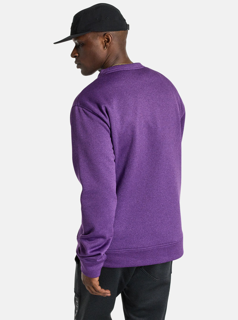 Load image into Gallery viewer, Burton Men&#39;s Burton Oak Crewneck Fleece Imperial Purple 17353116503
