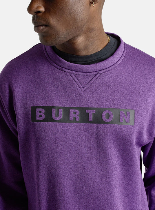 Burton Men's Burton Oak Crewneck Fleece Imperial Purple 17353116503