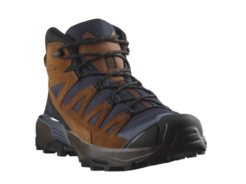 Load image into Gallery viewer, Salomon Men&#39;s X Ultra 360 LTR Mid Gore-Tex Trail Shoes Blue Nights/Caramel Cafe/Grisaille L47570700
