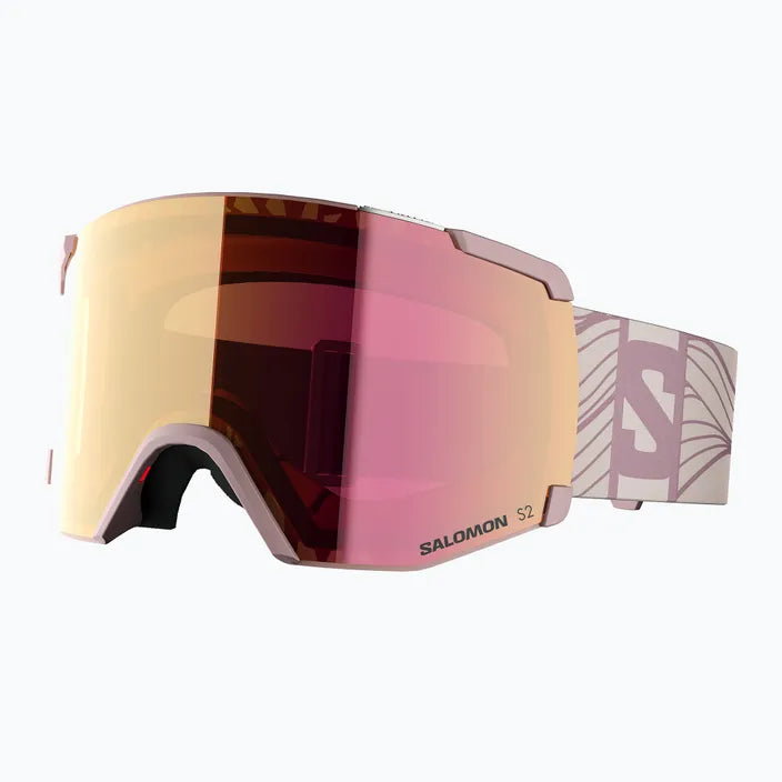 Load image into Gallery viewer, Salomon Unisex S/View Goggles Heavenly Pink/Ruby S2 L47640800
