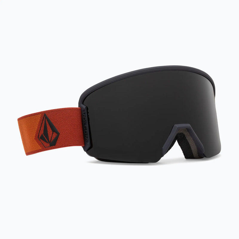 Load image into Gallery viewer, Volcom Unisex Garden 2 (+Bonus Lens) Goggles Redwood Caramel/Dark Grey VG1024122_DKGY
