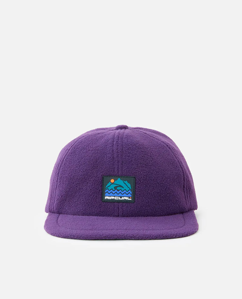 Load image into Gallery viewer, Rip Curl Men&#39;s Search Polar Adjustable Cap Purple Haze 1EVMHE-4852
